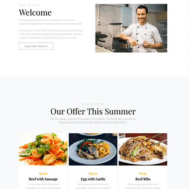 Restaurant project