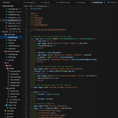 GoLang project