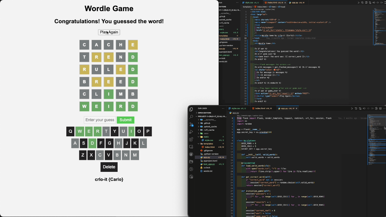 Flask & Sessions without JS